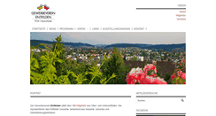 Desktop Screenshot of gewerbeverein-entfelden.ch